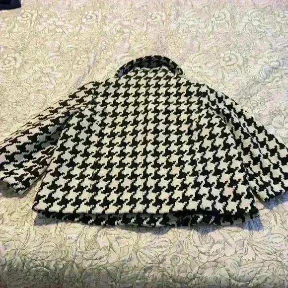 Houndstooth black and white jacket - Picture 4 of 4